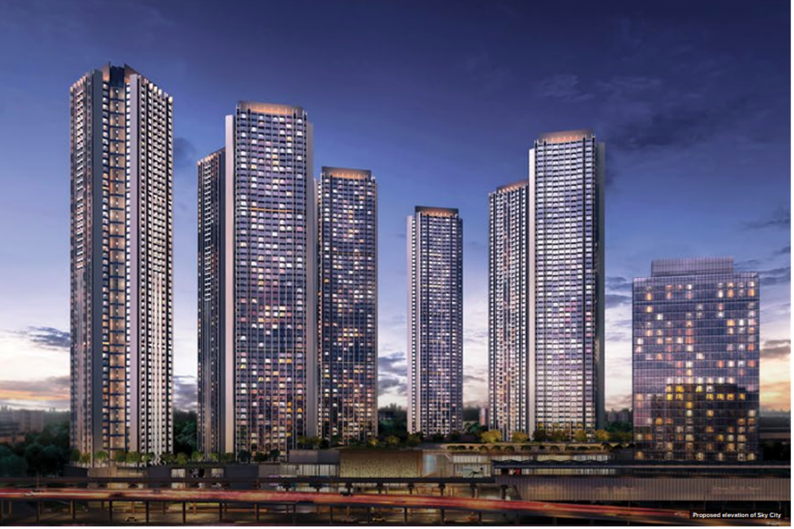 Oberoi Sky City Lobby